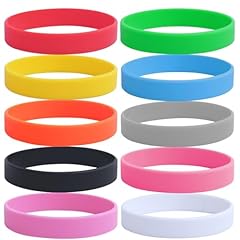 Silicone wristbands pack for sale  Delivered anywhere in UK