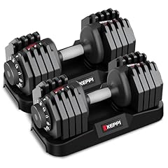 Keppi adjustable dumbbells for sale  Delivered anywhere in USA 