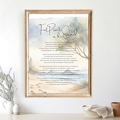 Footprints sand christian for sale  Delivered anywhere in USA 