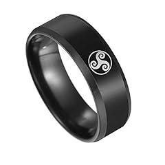Blackamazement bague acier d'occasion  Livré partout en France