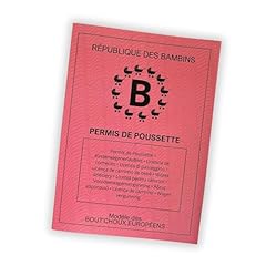 Permis poussette république d'occasion  Livré partout en France