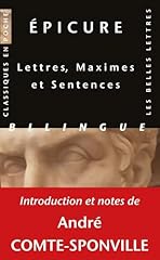 Epicure lettres maximes usato  Spedito ovunque in Italia 