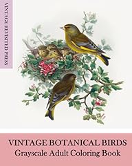 Vintage botanical birds for sale  Delivered anywhere in UK