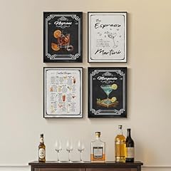 Framed cocktail wall for sale  Delivered anywhere in USA 
