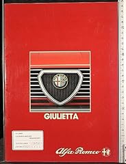 Giulietta. depliant usato  Spedito ovunque in Italia 
