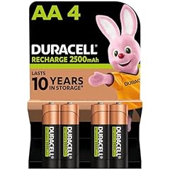 Duracell rechargeable batterie for sale  Delivered anywhere in Ireland