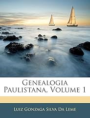 Genealogia paulistana volume for sale  Delivered anywhere in USA 