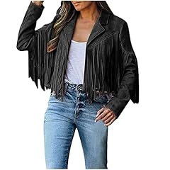 Amhomely fringe coat for sale  Delivered anywhere in UK