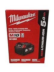Milwaukee batteria m18b5 usato  Spedito ovunque in Italia 