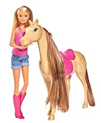 Used, Steffi Love - Lovely Horse Doll Playset - 27 cm for sale  Delivered anywhere in UK