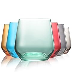 Luxulish colored stemless for sale  Delivered anywhere in USA 