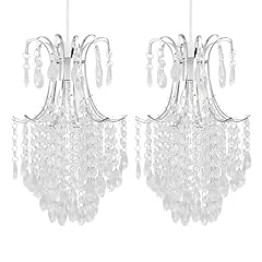 Pair chandelier style for sale  Delivered anywhere in UK