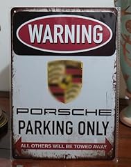 Parking sign porsche for sale  Delivered anywhere in USA 