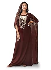 Caftan long brodé d'occasion  Livré partout en France