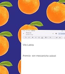 Arancia con meccaniche usato  Spedito ovunque in Italia 