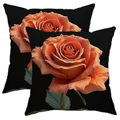 Rose throw pillow for sale  Delivered anywhere in USA 