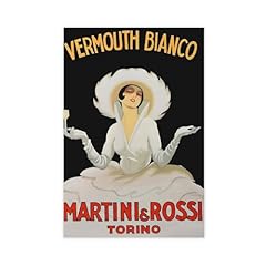 Martini rossi poster usato  Spedito ovunque in Italia 