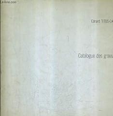Catalogue gravures lithographi d'occasion  Livré partout en France