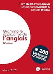 grammaire explicative l anglais d'occasion  Livré partout en France