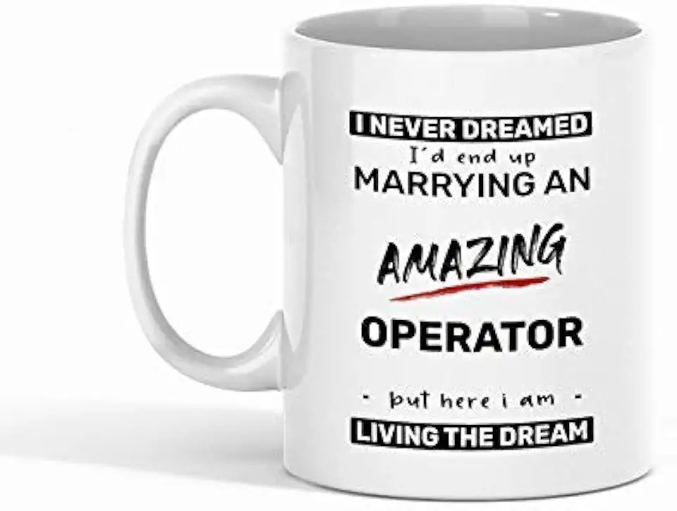 Operations Unit Manager Koffiemok - Ik heb nooit gedroomd dat ik zou eindigen met een geweldige Operations Unit Manager maar hier woon ik de droom - Beste cadeau voor collega - Cadeau van vriend tweedehands  