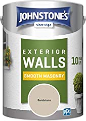 Johnstone's 307123 Weatherguard Smooth Masonry Sandstone, for sale  Delivered anywhere in UK