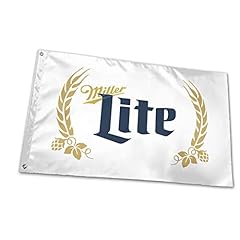 Miller lite flag for sale  Delivered anywhere in USA 