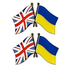 2pcs ukraine flag for sale  Delivered anywhere in UK