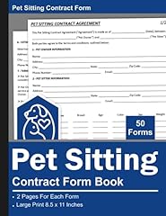 Pet sitting contract for sale  Delivered anywhere in USA 
