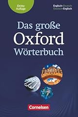 Große xford wörterbuch gebraucht kaufen  Wird an jeden Ort in Deutschland