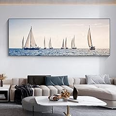 Quadro tela barca usato  Spedito ovunque in Italia 