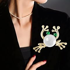 Broche fantaisie grenouille d'occasion  Livré partout en France