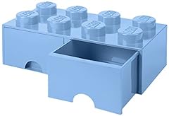 Room Copenhagen Lego Brick 8 Knobs, 2 Drawers, Stackable for sale  Delivered anywhere in UK