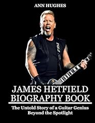 James hetfield biography for sale  Delivered anywhere in UK