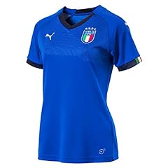 PUMA Stemma Federazione Italiana Home Jersey WM 2018, Maglietta Donna, Blu (Blu Power/Blu), XS usato  Spedito ovunque in Italia 