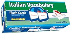 Italian vocabulary flash for sale  Delivered anywhere in USA 
