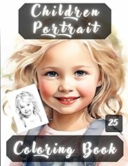 Children portrait coloring for sale  Delivered anywhere in USA 
