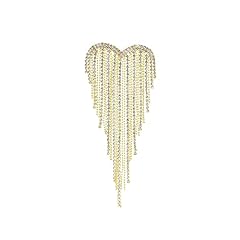 Heart tassel rhinestones for sale  Delivered anywhere in USA 