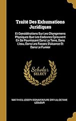 Traité exhumations juridiques d'occasion  Livré partout en France