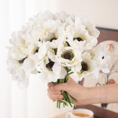 Fairdeco white anemone for sale  Delivered anywhere in USA 