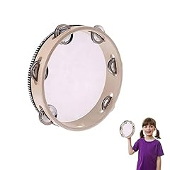 Tamburello tambourine legno usato  Spedito ovunque in Italia 
