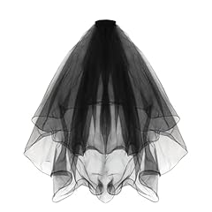 Black bridal veil for sale  Delivered anywhere in USA 