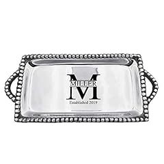 Personalized pearled pewter for sale  Delivered anywhere in USA 