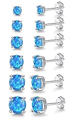 Opal stud earrings for sale  Delivered anywhere in USA 