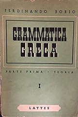 Grammatica greca. parte usato  Spedito ovunque in Italia 