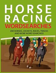 Horse racing wordsearches for sale  Delivered anywhere in UK