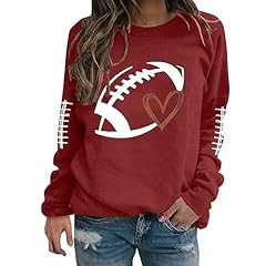 Football sweatshirts women for sale  Delivered anywhere in USA 