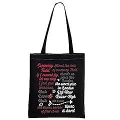 Sweeney todd tote for sale  Delivered anywhere in UK