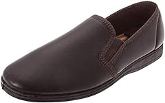 Men leather slippers for sale  Delivered anywhere in UK