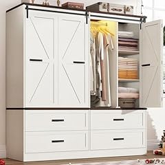 Farmhouse doors armoire for sale  Delivered anywhere in USA 