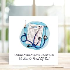 Congratulations card doctor for sale  Delivered anywhere in UK